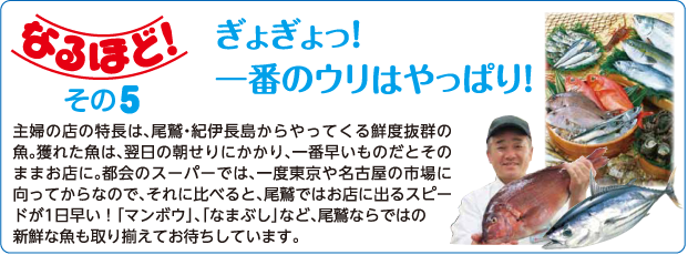 その5　ぎょぎょっ！一番のウリはやっぱり！